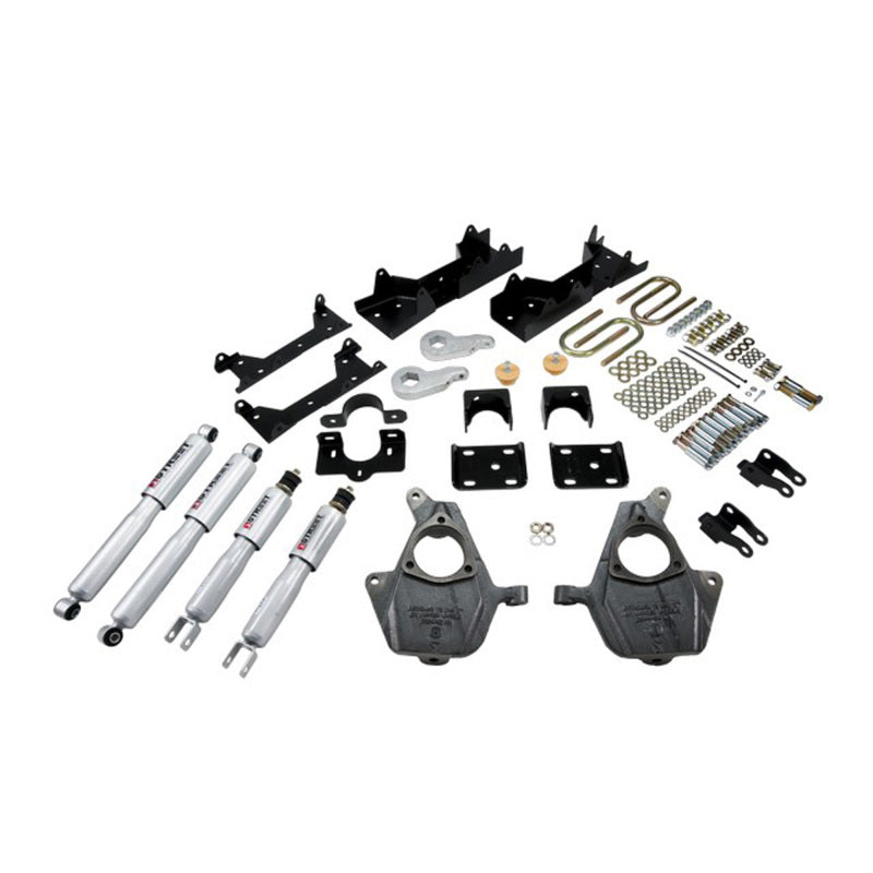 BT Lower Kit w SP Shocks - Belltech LOWERING KIT WITH SP SHOCKS
