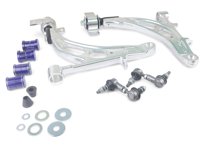 SPR Control Arms - Front - SuperPro 02-05 Subaru Impreza WRX / 04-06 WRX STI Front Lower Alloy Control Arm Kit