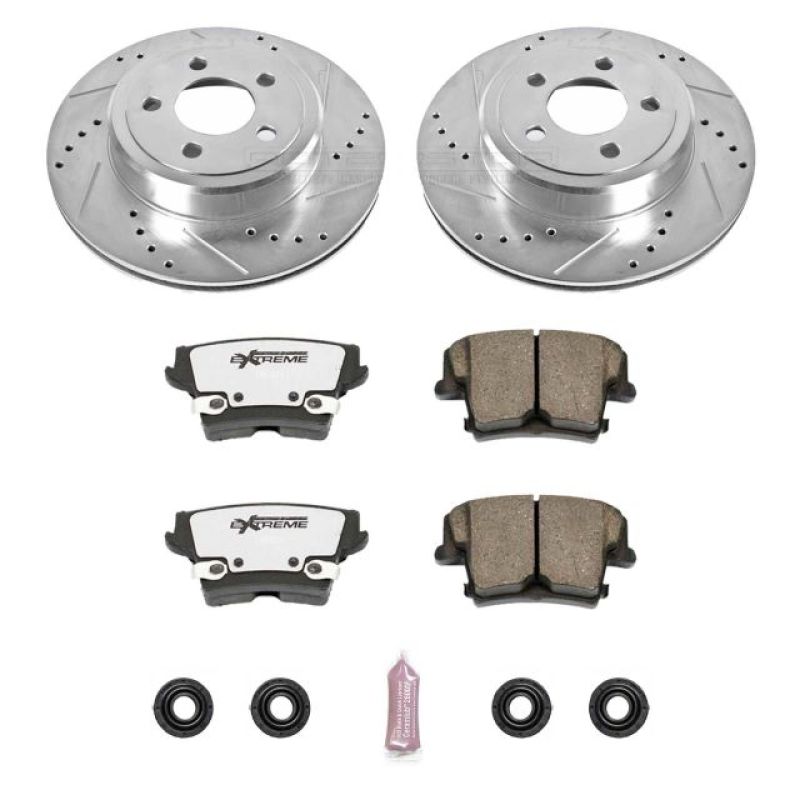 PSB Z26 Street Warrior Kit - Power Stop 05-19 Chrysler 300 Rear Z26 Street Warrior Brake Kit