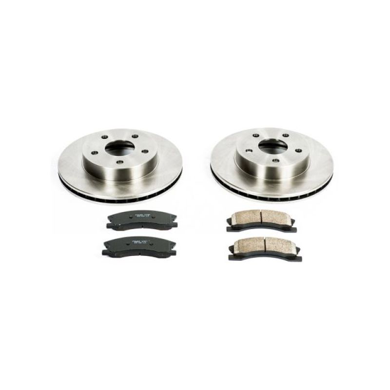 PSB Autospecialty Kit - Power Stop 99-04 Jeep Grand Cherokee Front Autospecialty Brake Kit