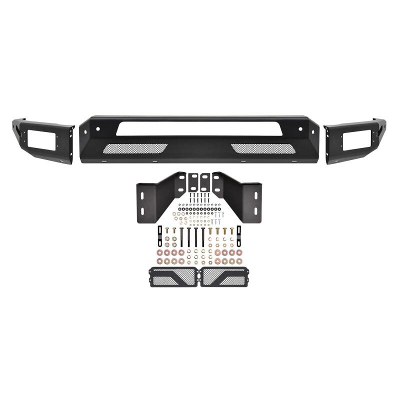 WES Pro-Mod Bumpers - Westin 2010-2019 Dodge Ram 2500/3500 ( Old Body Style ) Pro-Mod Front Bumper - Textured Black