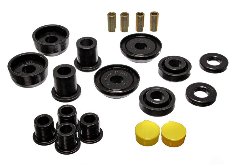 ES Cntrl Arm Bushings - Black - Energy Suspension 93-02 Camaro/Firebird/Trans Am Black Front End Control End Bushing Set