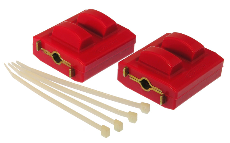 PRO Engine Mounts - Red - Prothane GM Motor Mount Small Clamshell - Red