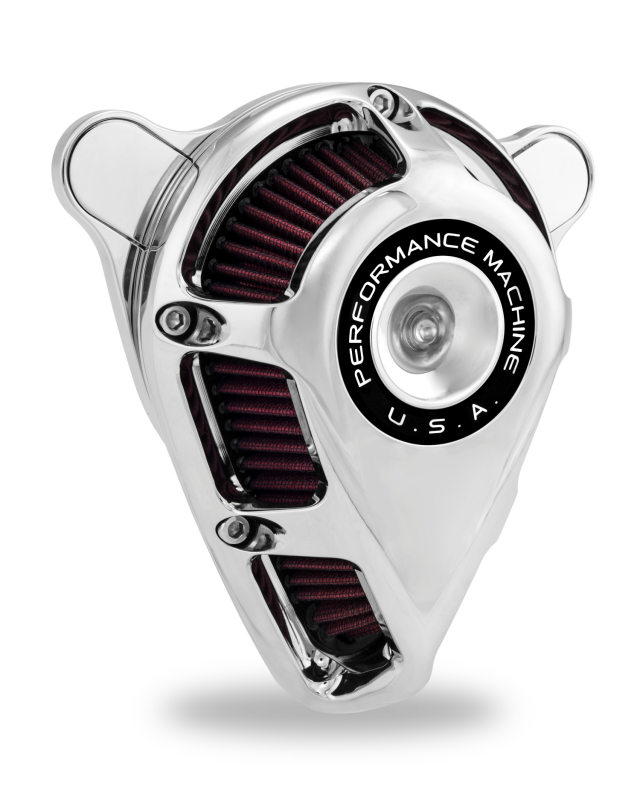 PFM Air Cleaners - Performance Machine 23-Up CVO, 2024 Touring Jet Air Cleaner - Chrome