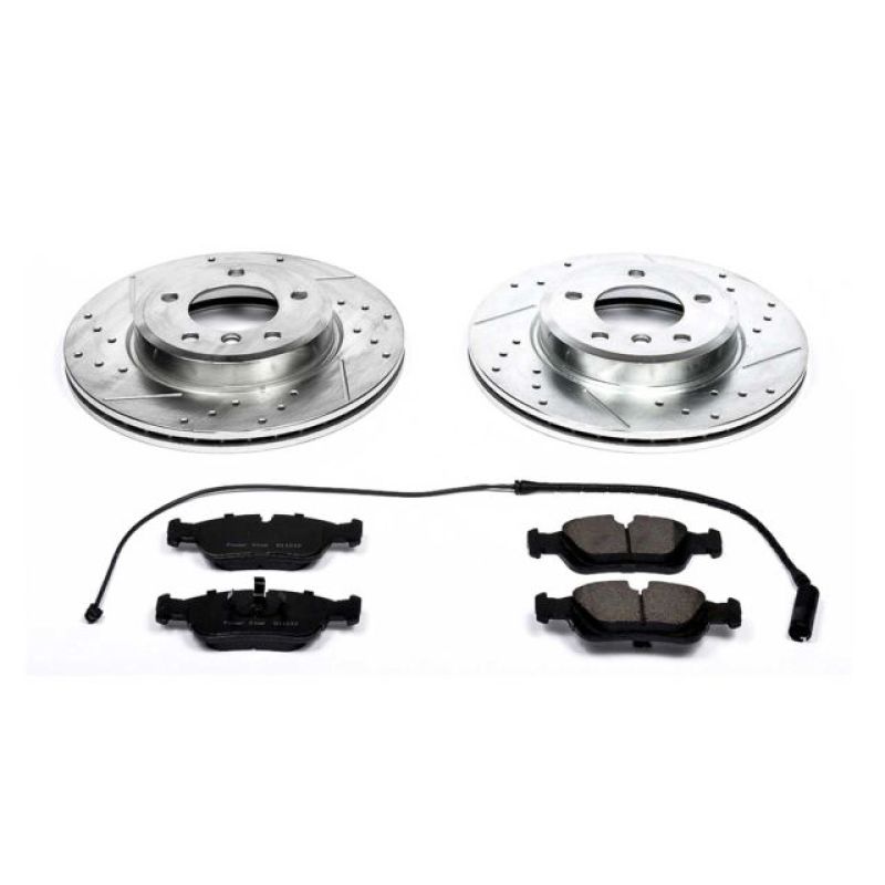 PSB Z23 Evolution Kit - Power Stop 01-02 BMW Z3 Front Z23 Evolution Sport Brake Kit