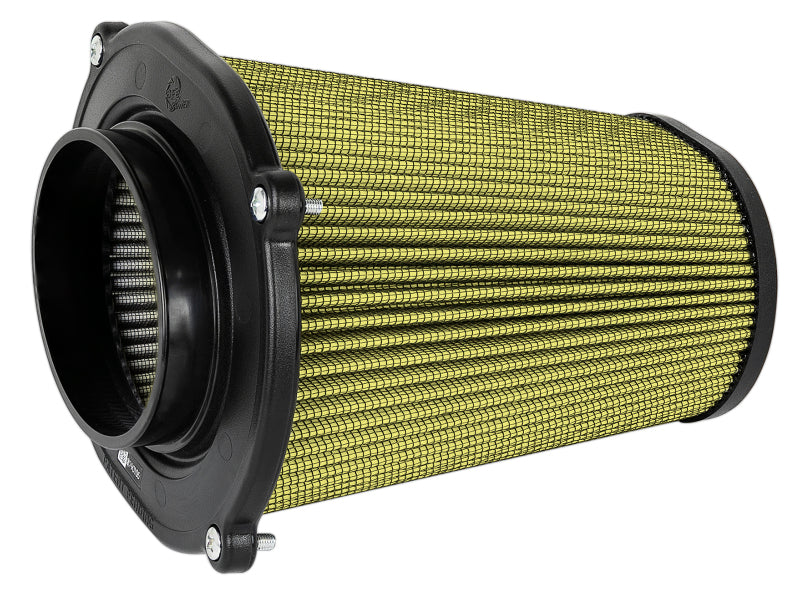AFE Quantum Intakes - aFe Quantum Pro Guard 7 Air Filter Inverted Top - 5.5inx4.25in Flange x 9in Height - Dry PG7