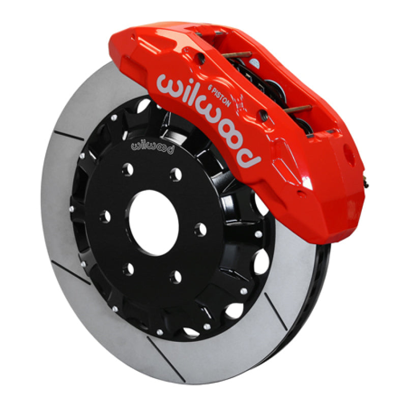 WIL TX6R Brake Kit - Wilwood TX6R Front Kit 16.00in Red 18-25 RAM 1500