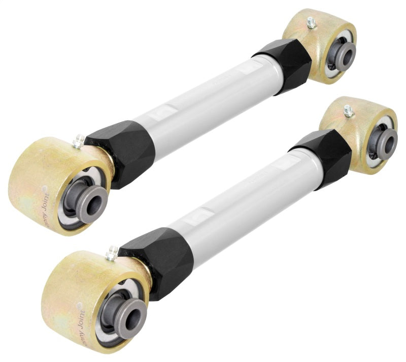 ROK Control Arms - RockJock 2021+ Bronco RockNut Billet Aluminum Johnny Joint Rear Upper Control Arm Set Adjustable