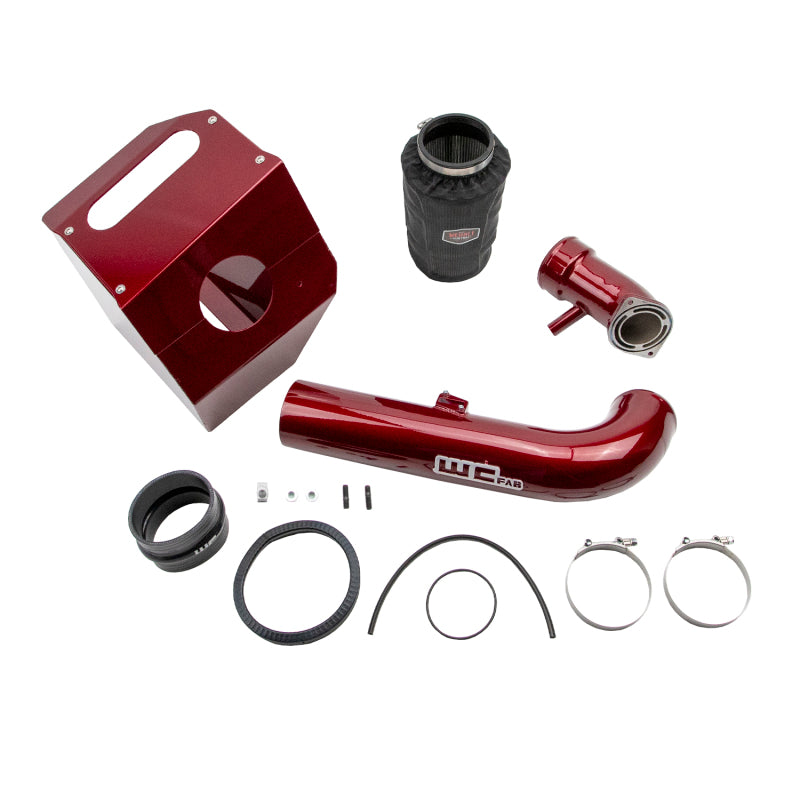 WCF Intake Kit - Stage 2 - Wehrli 17-19 Chevrolet 6.6L L5P 4in Intake Kit Stage 2 - WCFab Red