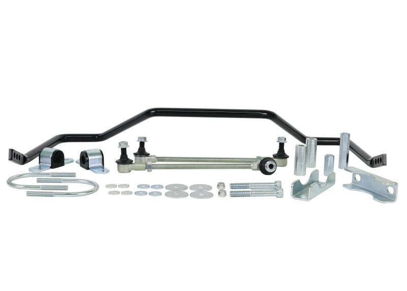 WL Sway Bars - Rear - Whiteline 05-21 Nissan Frontier 20mm Heavy Duty Rear Adjustable Swaybar