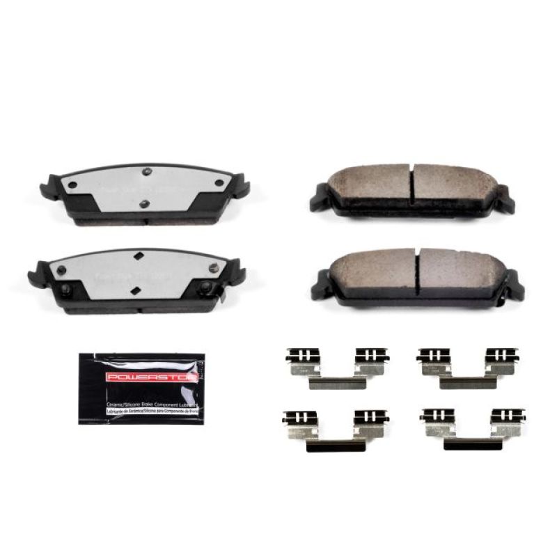 PSB Z36 Truck & Tow Brake Pads - Power Stop 99-00 Cadillac Escalade Rear Z36 Truck & Tow Brake Pads w/Hardware