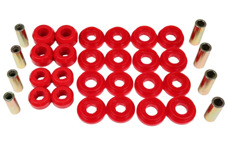 ES Cntrl Arm Bushings - Red - Energy Suspension 98-02 Toyota 4Runner Rear Red Control Arm Bushing