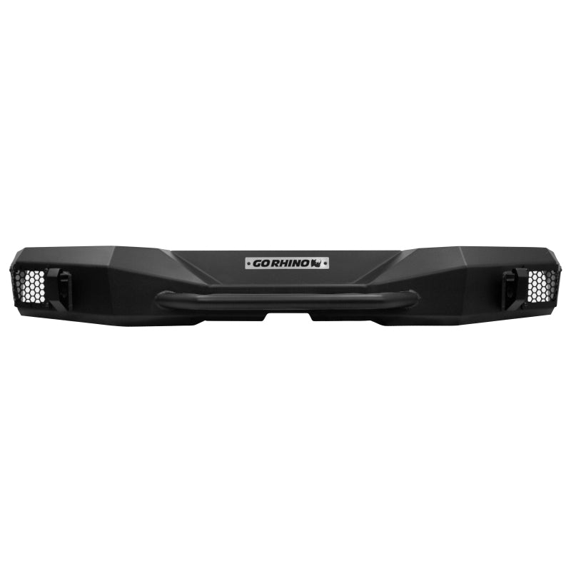 GOR Rockline Bumper - Go Rhino 07-18 Jeep Wrangler JK/JKU Rockline Rear Stubby Bumper