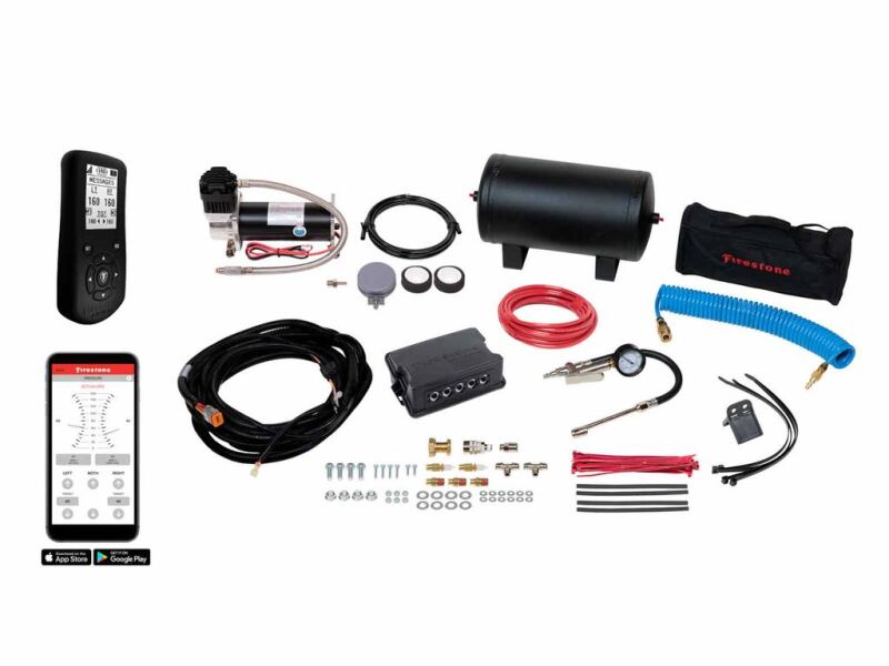 FIR Air Cmd Compressor Kit - Firestone Air Command Dual Remote & App Extreme Kit (WR17602935)