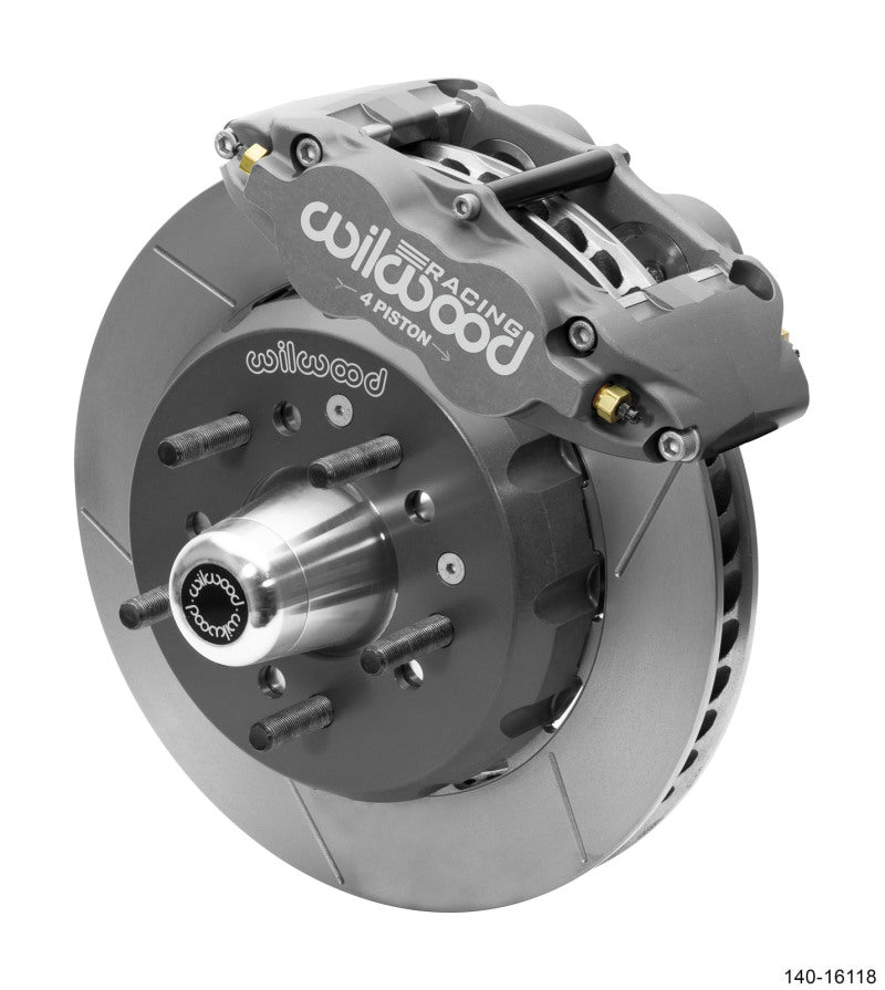 WIL Superlite Brake Kit - Wilwood 82-92 Camaro Forged Superlite 4R Road Race Front Big Brake Kit 13.06in Rotor With Lines