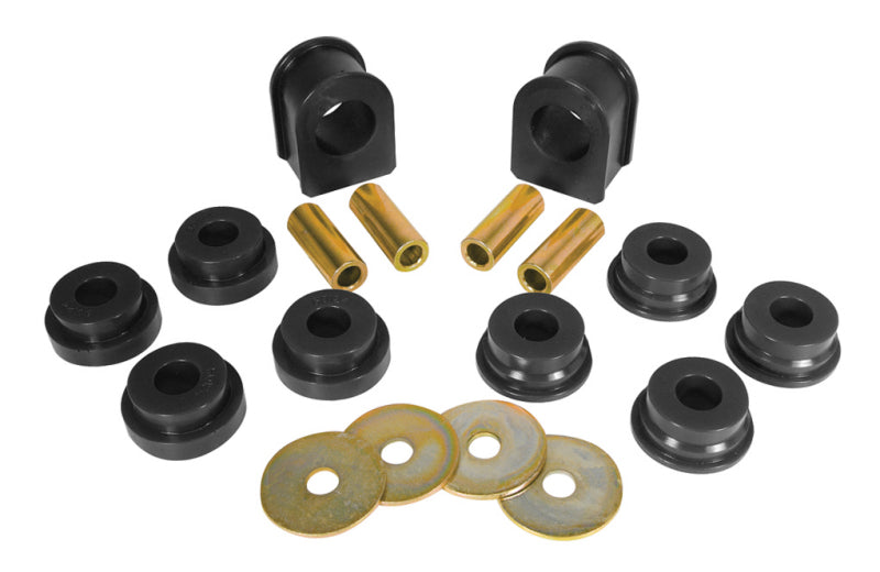 PRO Sway/End Link Bush - Blk - Prothane 4/99-04 Ford F250 SD 4wd Front Sway Bar Bushings - 32mm - Black