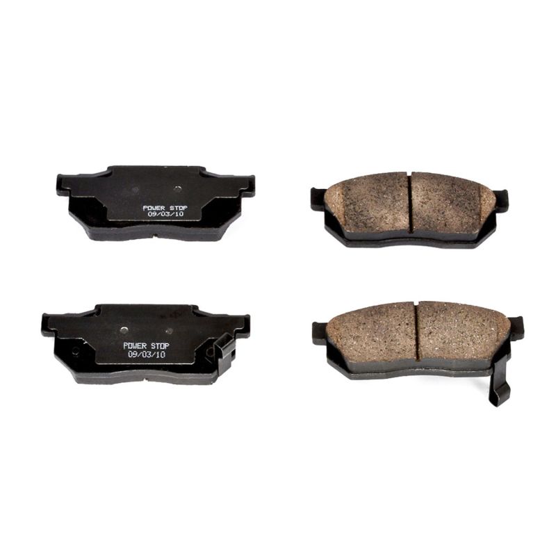 PSB Z16 Evolution Brake Pads - Power Stop 88-91 Honda CRX Front Z16 Evolution Ceramic Brake Pads