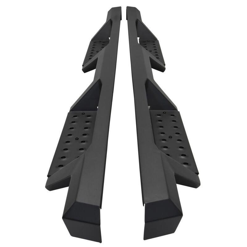 WES Nerf Bars - HDX Drop - Westin/HDX 2022 Toyota Tundra Double Cab Drop Nerf Step Bars - Textured Black