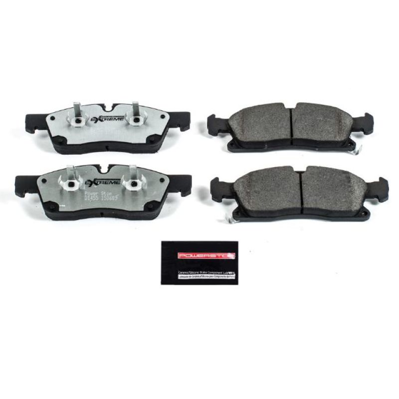 PSB Z26 Extreme Brake Pads - Power Stop 11-16 Dodge Durango Front Z26 Extreme Street Brake Pads w/Hardware