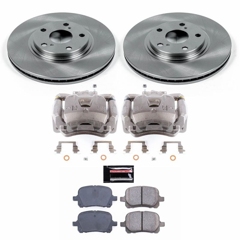 PSB Autospecialty Kit w/Cals - Power Stop 99-01 Lexus RX300 Front Autospecialty Brake Kit w/Calipers