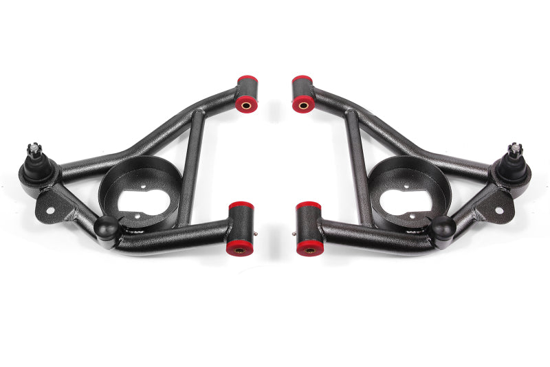 BMR Control Arms - BMR 78-87 G-Body Non-Adj. Lower A-Arms (Polyurethane) - Black Hammertone