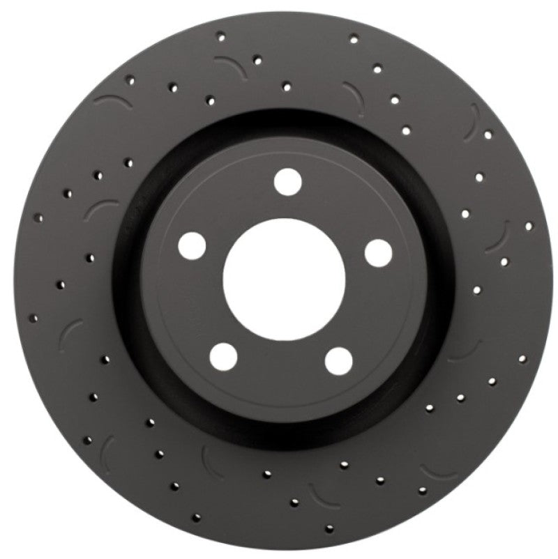 HAWK Talon Rotors - Hawk Talon 18-20 Jeep Wrangler / 2020 Gladiator Drilled And Slotted Front Brake Rotor Set