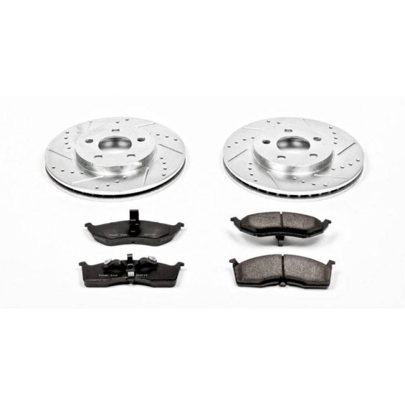 PSB Z23 Evolution Kit - Power Stop 00-05 Dodge Neon Front Z23 Evolution Sport Brake Kit