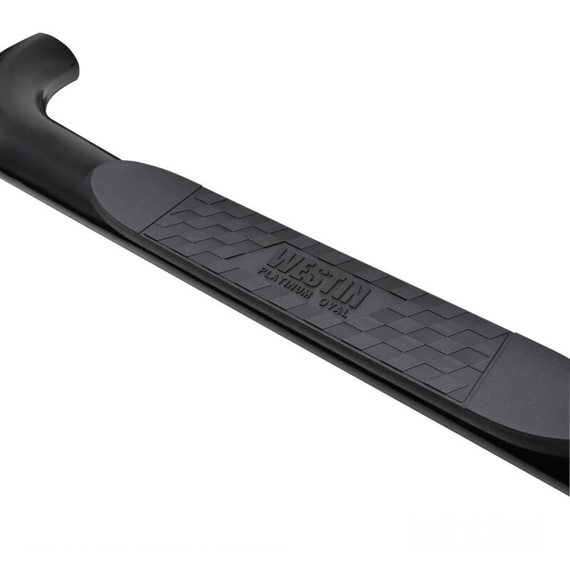WES Nerf Bars - Platinum 4 - Westin 2020 Jeep Gladiator Platinum 4 Oval Nerf Step Bars - Black