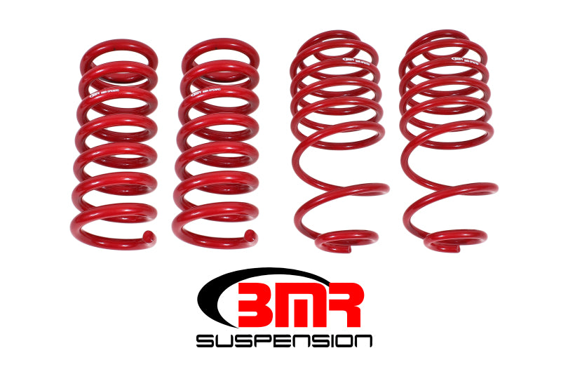 BMR Lowering Springs - BMR 78-87 G-Body Lowering Spring Kit (Set Of 4) - Red