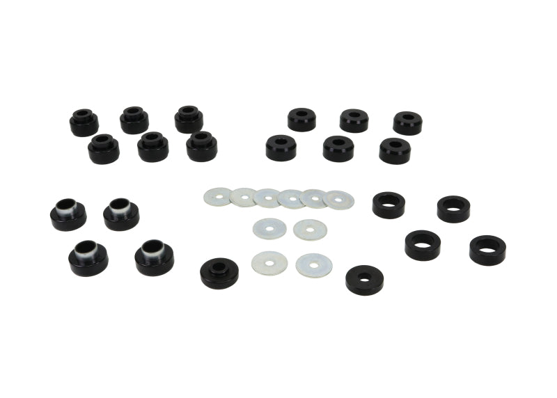 WL Bushings - Body Mount - Whiteline 1987-1995 Jeep Wrangler Body Mount Bushing Set