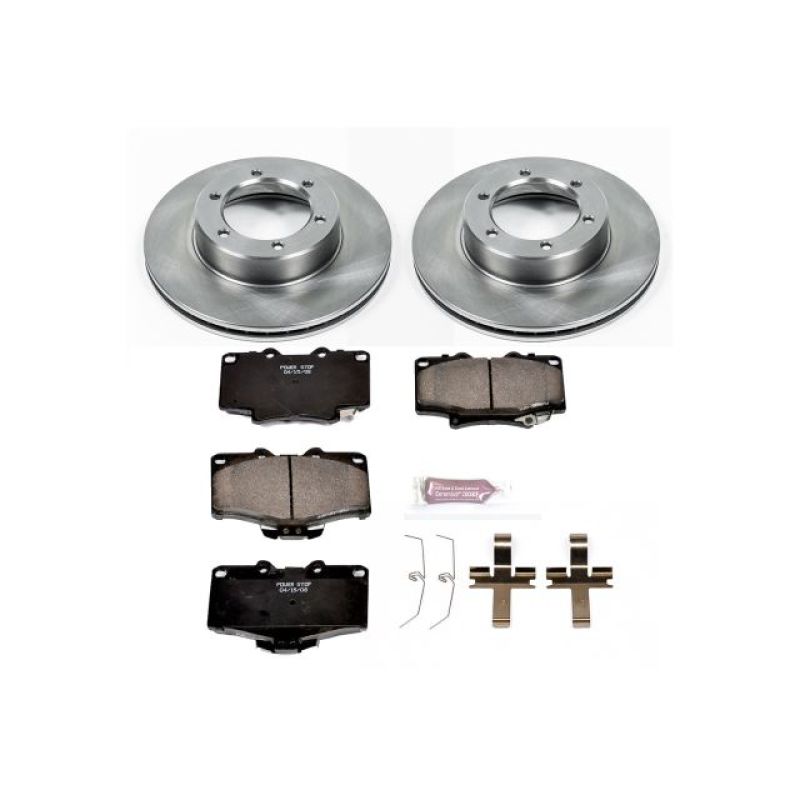 PSB Autospecialty Kit - Power Stop 91-95 Toyota 4Runner Front Autospecialty Brake Kit
