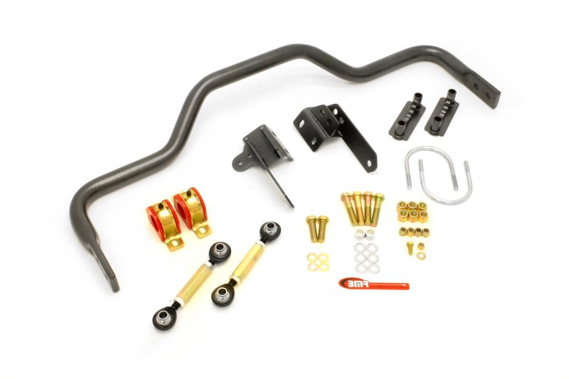 BMR Sway Bar Kits - BMR 82-02 3rd Gen F-Body w/ 2.75in Axles Rear Hollow 1.375in Xtreme Anti-Roll Kit - Black Hammertone