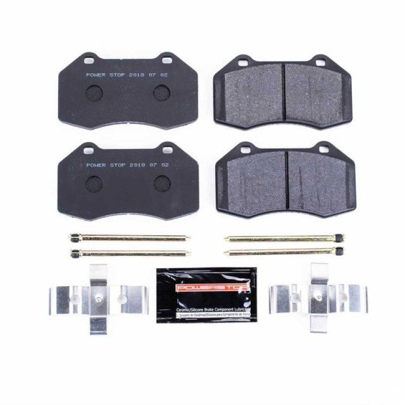 PSB Track Day SPEC Brake Pads - Power Stop 17-18 Fiat 124 Spider Front Track Day SPEC Brake Pads