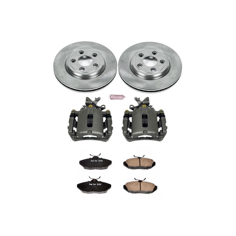 PSB Autospecialty Kit w/Cals - Power Stop 02-05 Ford Thunderbird Rear Autospecialty Brake Kit w/Calipers