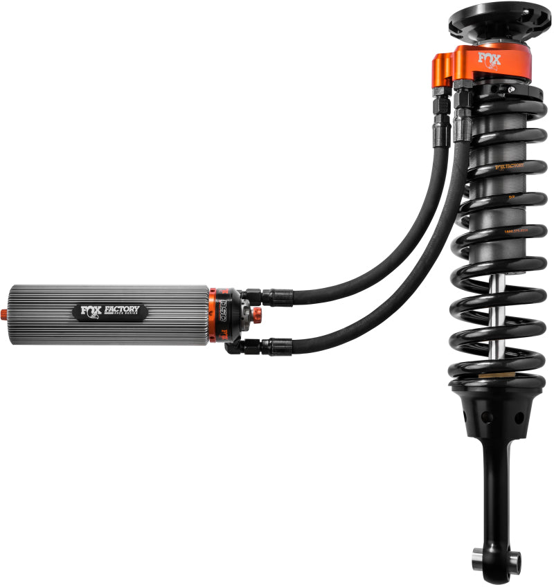 FOX 3.0 Factory Coilover Shock - Fox Ford Raptor 3.0 Factory Series 7.9in Int. Bypass Remote Res. Front Coilover Set DSC Adj. - Blk