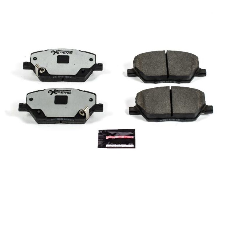 PSB Z36 Truck & Tow Brake Pads - Power Stop 16-18 Fiat 500X Front Z36 Truck & Tow Brake Pads w/Hardware