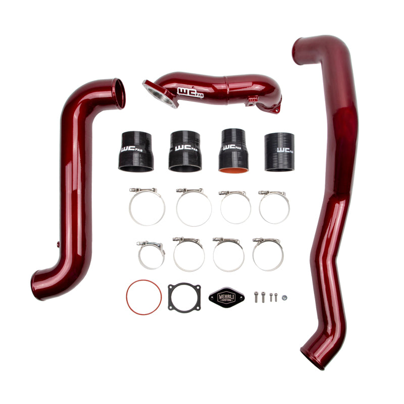 WCF Intake Bundle Kit - Wehrli 11-16 Duramax LML High Flow Bundle Kit Stage 1 - Candy Red