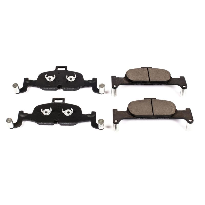 PSB Z16 Evolution Brake Pads - Power Stop 17-18 Audi A4 Front Z16 Evolution Ceramic Brake Pads