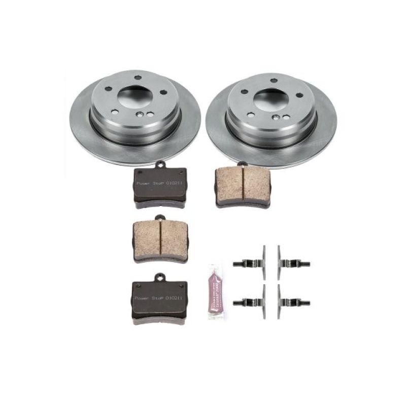 PSB Autospecialty Kit - Power Stop 1996 Mercedes-Benz C220 Rear Autospecialty Brake Kit