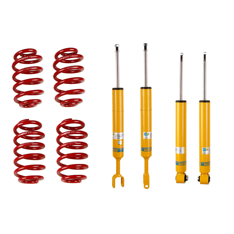 BIL B12 Series Suspension Kits - Bilstein B12 2002 Audi A4 Base Front and Rear Suspension Kit