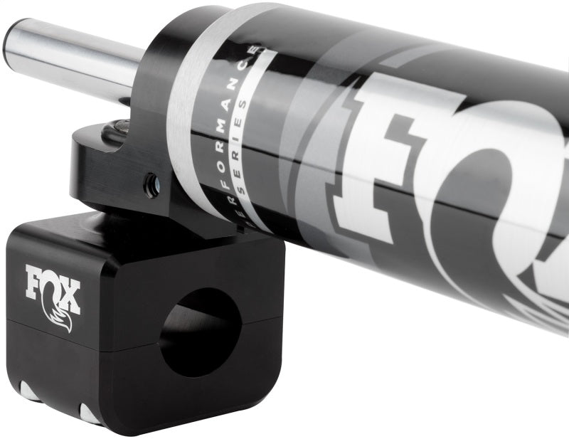 FOX 2.0 Perf Steer Stabilizer - Fox 2017+ Ford Superduty 2.0 Perf Series 8.1in. TS Stabilizer Steering Damper 1-1/8 in Tie Rod