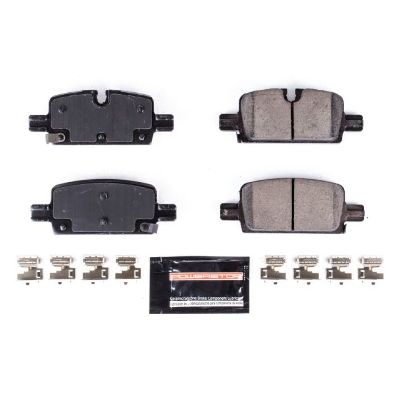 PSB Z23 Evolution Brake Pads - Power Stop 2019 Chevrolet Silverado 1500 Rear Z23 Evolution Sport Brake Pads w/Hardware