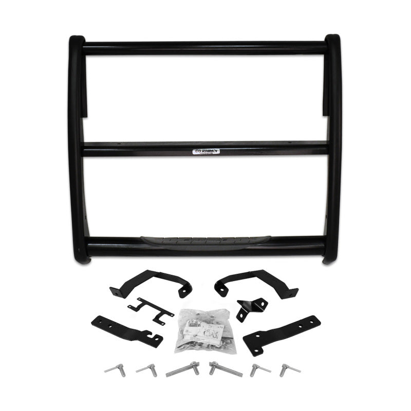 GOR Step Guard - 3000 - Black - Go Rhino 09-19 Dodge Ram 1500 3000 Series StepGuard - Black (Center Grille Guard Only)