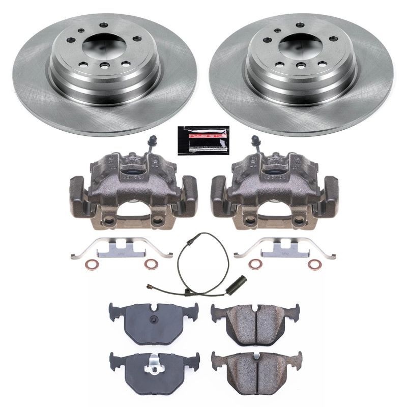 PSB Autospecialty Kit w/Cals - Power Stop 1995 BMW 740i Rear Autospecialty Brake Kit w/Calipers