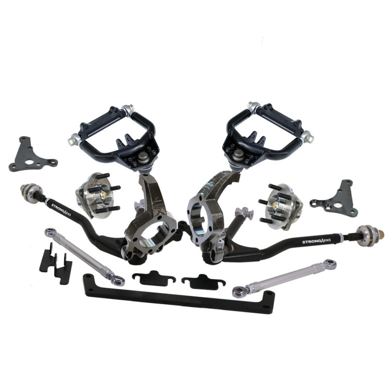 RID Steering Systems - Ridetech 64-66 Ford Mustang TruTurn Front Suspension Package w/Hub Spindles
