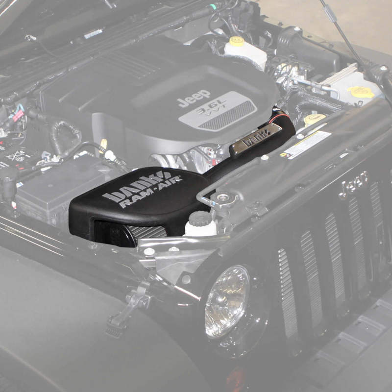 GBE Ram-Air Intake Systems - Banks Power 12-15 Jeep 3.6L Wrangler Ram-Air Intake System - Dry Filter