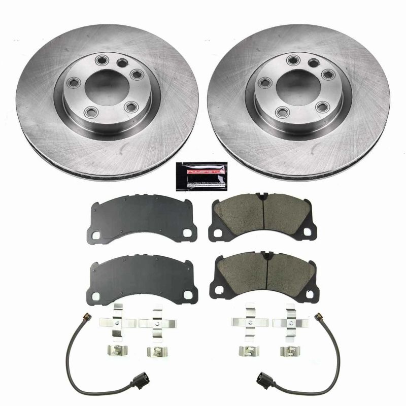 PSB Autospecialty Kit - Power Stop 13-18 Porsche Cayenne Front Autospecialty Brake Kit