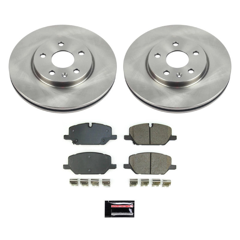 PSB Autospecialty Kit - Power Stop 20-21 Cadillac XT4 Front Autospecialty Brake Kit
