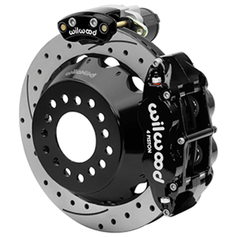 WIL Dynapro Brake Kit - Wilwood EPB Rear Kit FNSL Small Ford 2.50 OffSet