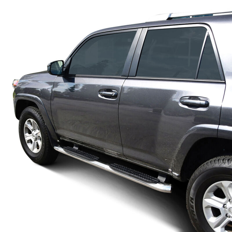 WES Nerf Bars - PRO TRAXX 4 - Westin 2014-2017 Toyota 4Runner SR5 PRO TRAXX 4 Oval Nerf Step Bars - SS